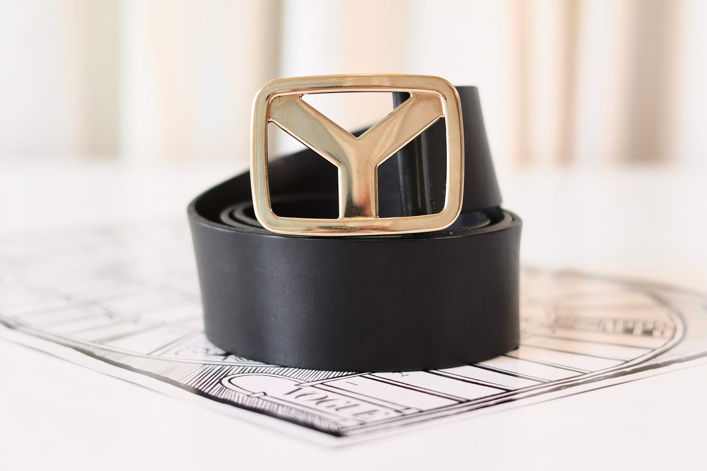 Saint Laurent Belt Black