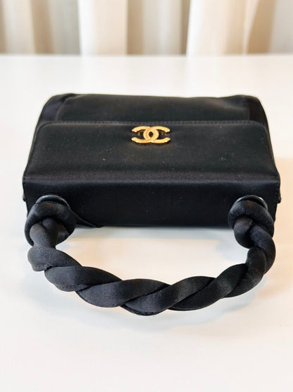Chanel satin handbag