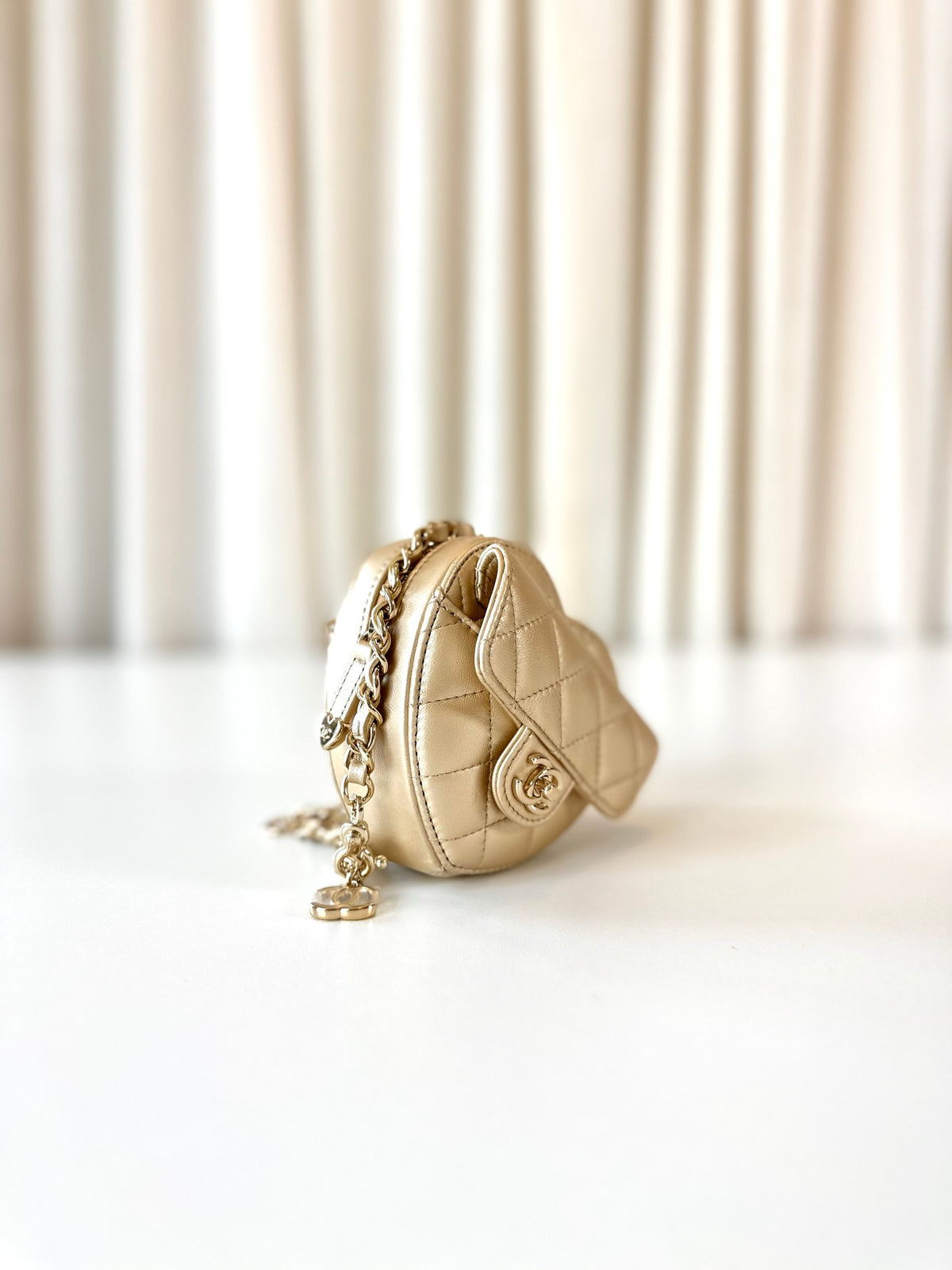 Rare Chanel heart bag waist/crossbody bag