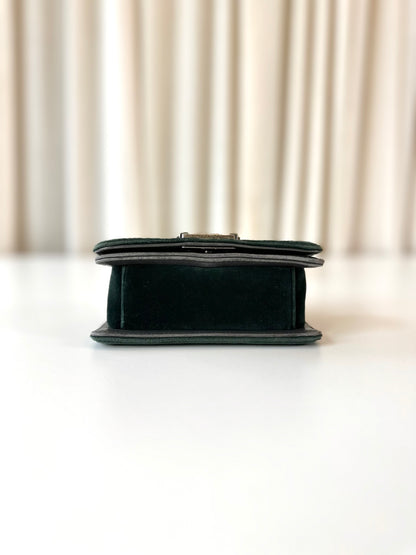 Chanel mini Boy Bag velvet