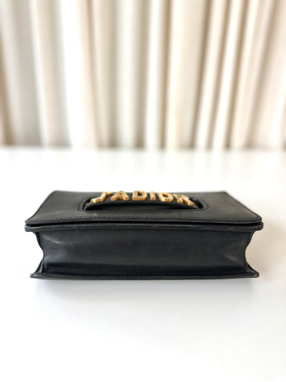 Dior black handbag