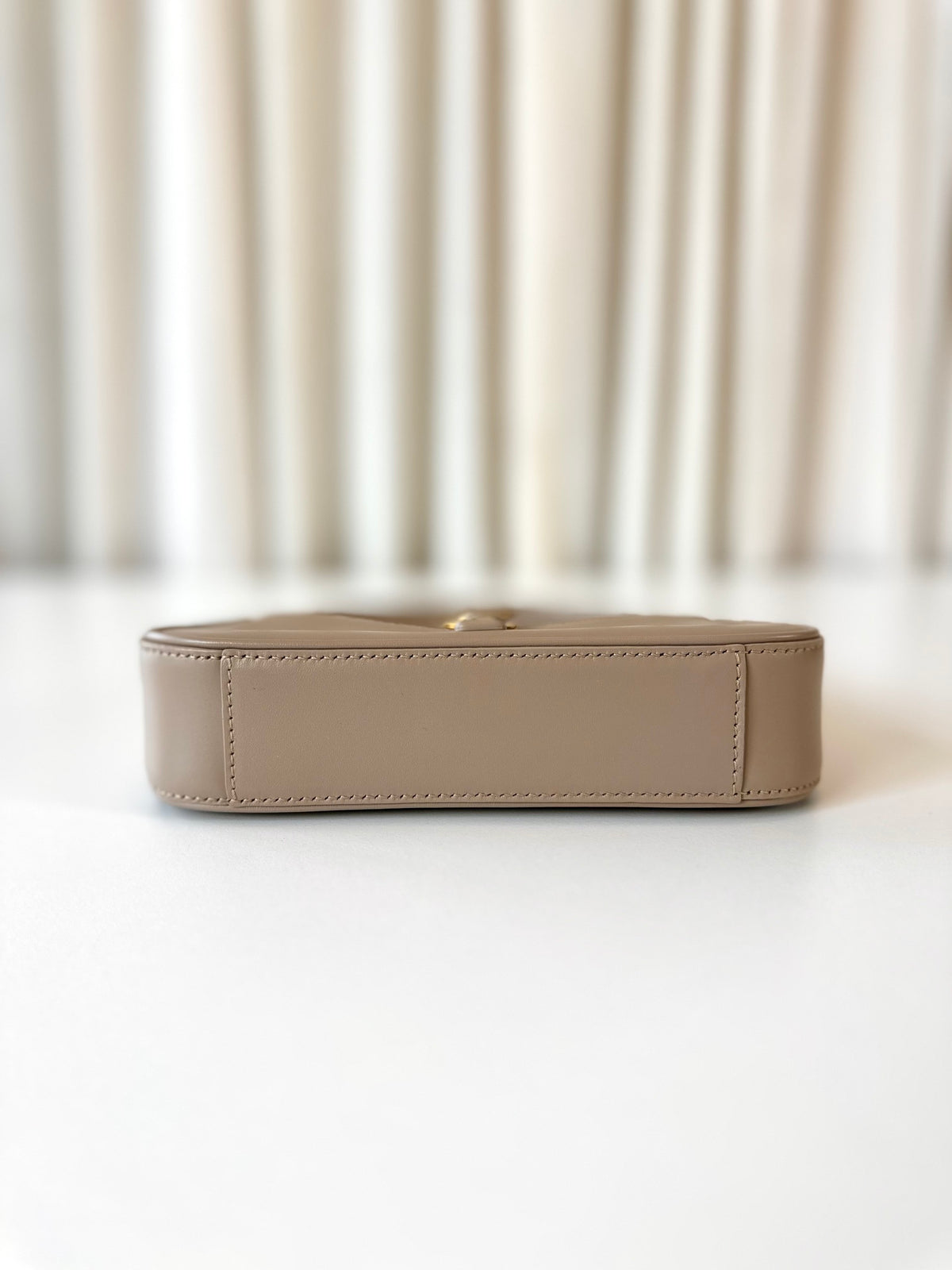 Saint Laurent mini hobo beige