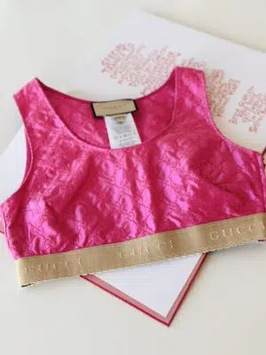 Gucci pink top