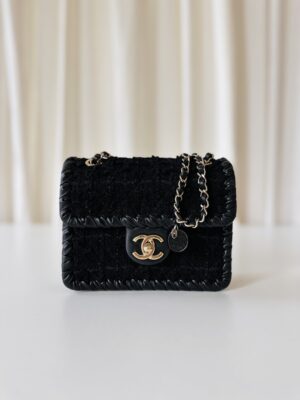 Chanel tweed mini square
