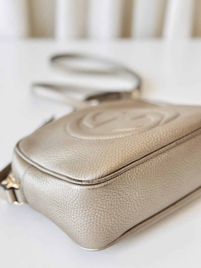 Gucci metallic Disco bag - Image 5