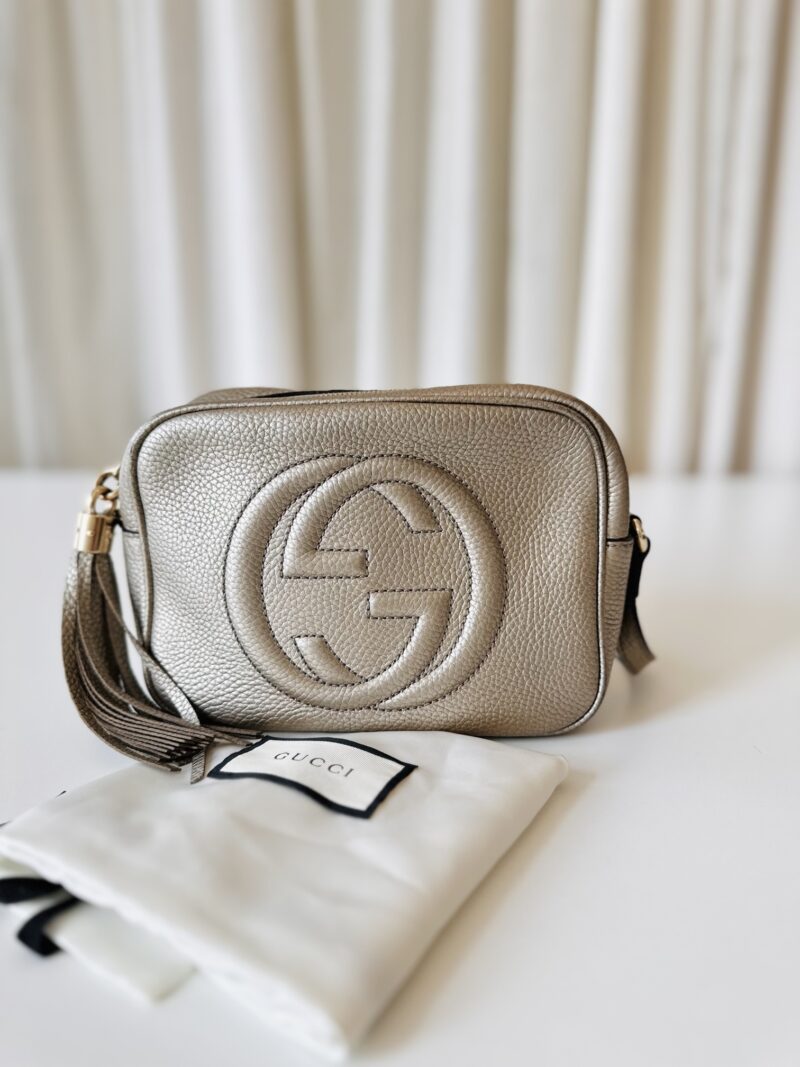 Gucci metallic Disco bag - Image 10