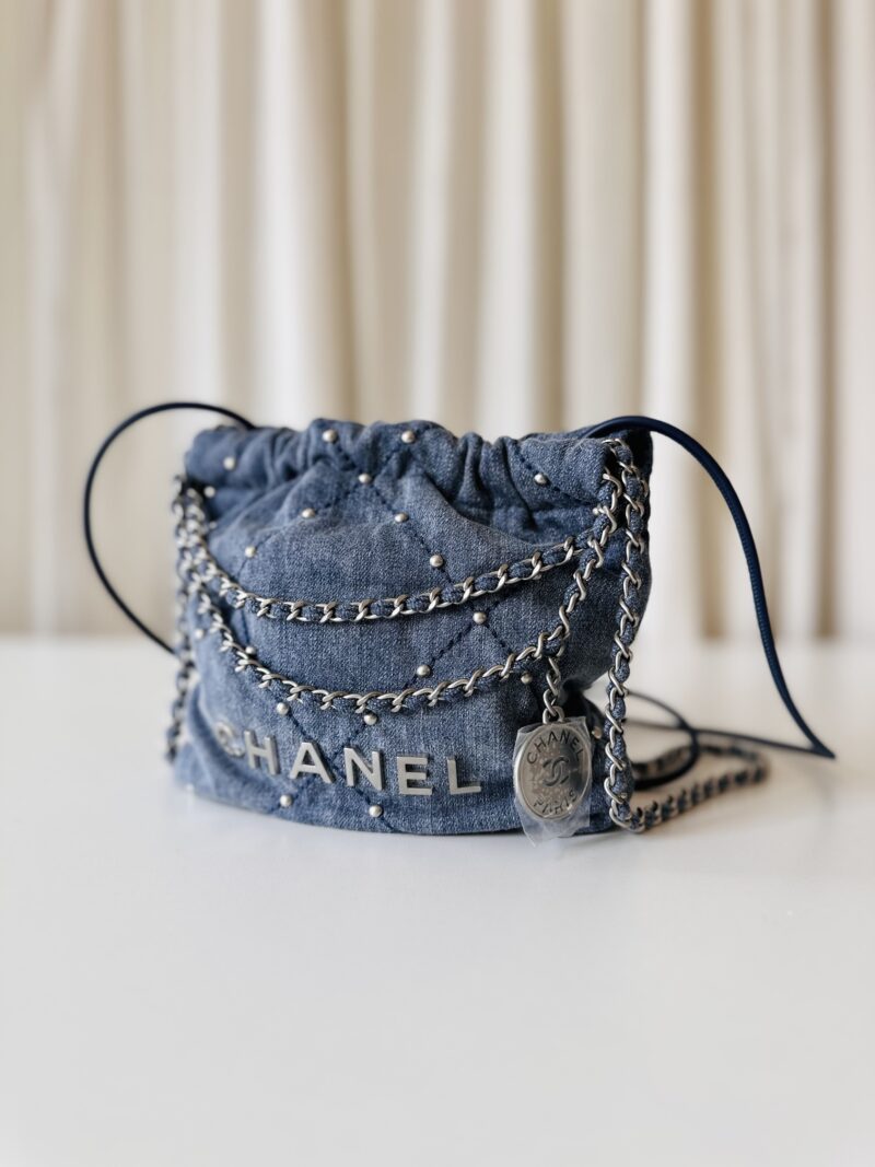 Chanel 22 Denim - Image 2