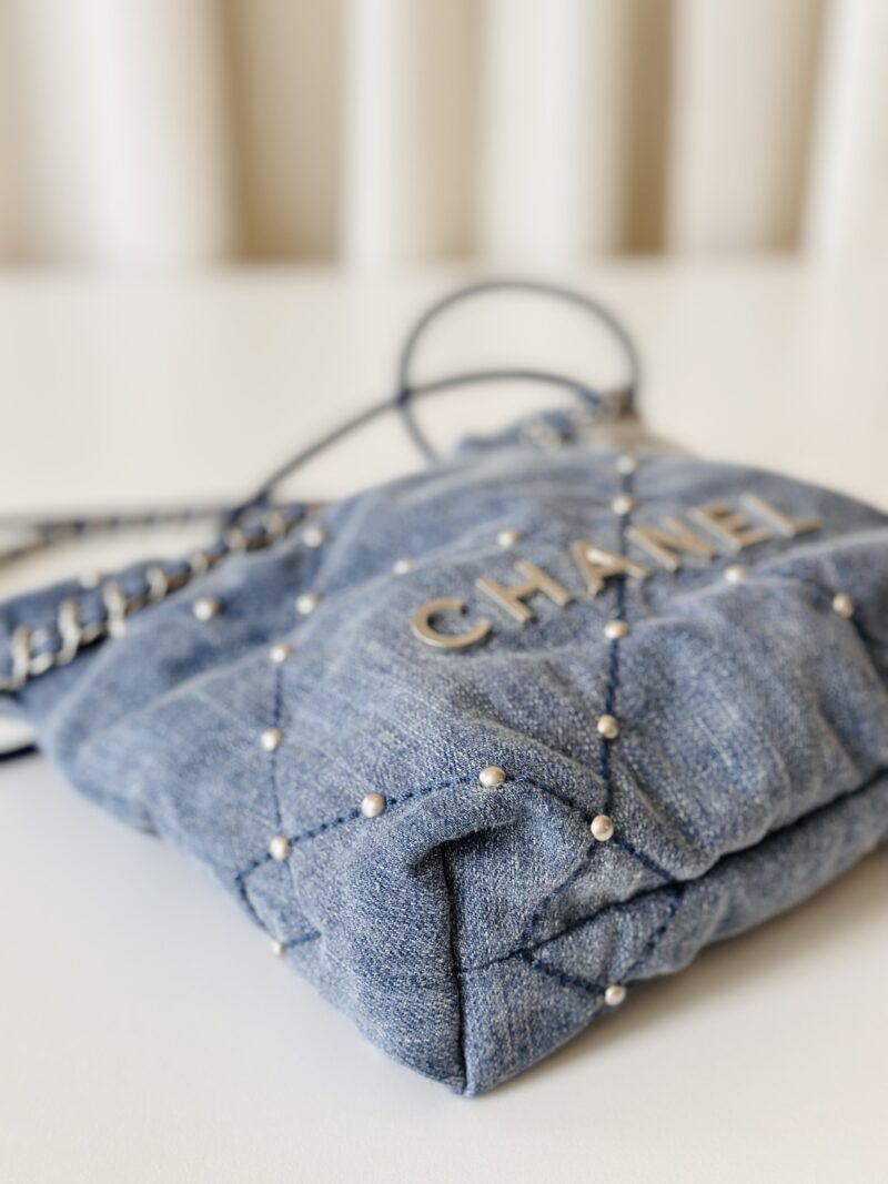 Chanel 22 Denim - Image 7