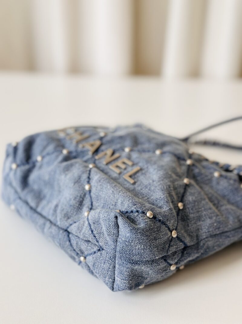 Chanel 22 Denim - Image 8
