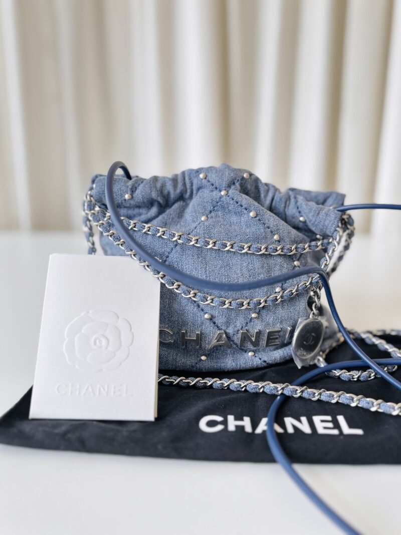 Chanel 22 Denim - Image 13