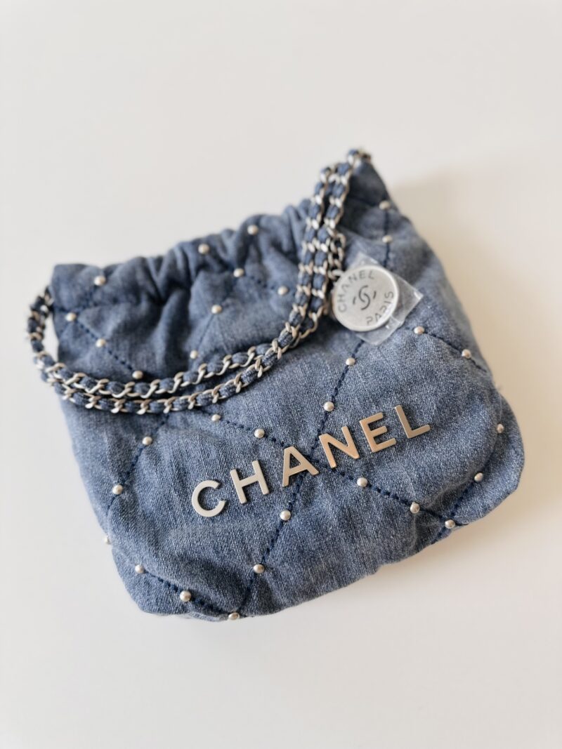 Chanel 22 Denim - Image 3