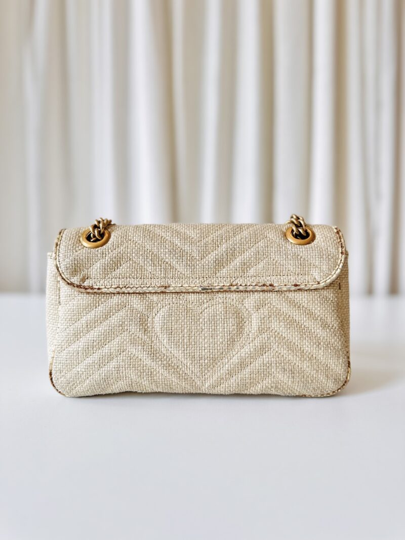 Gucci marmont raffia snakeskin - Image 4