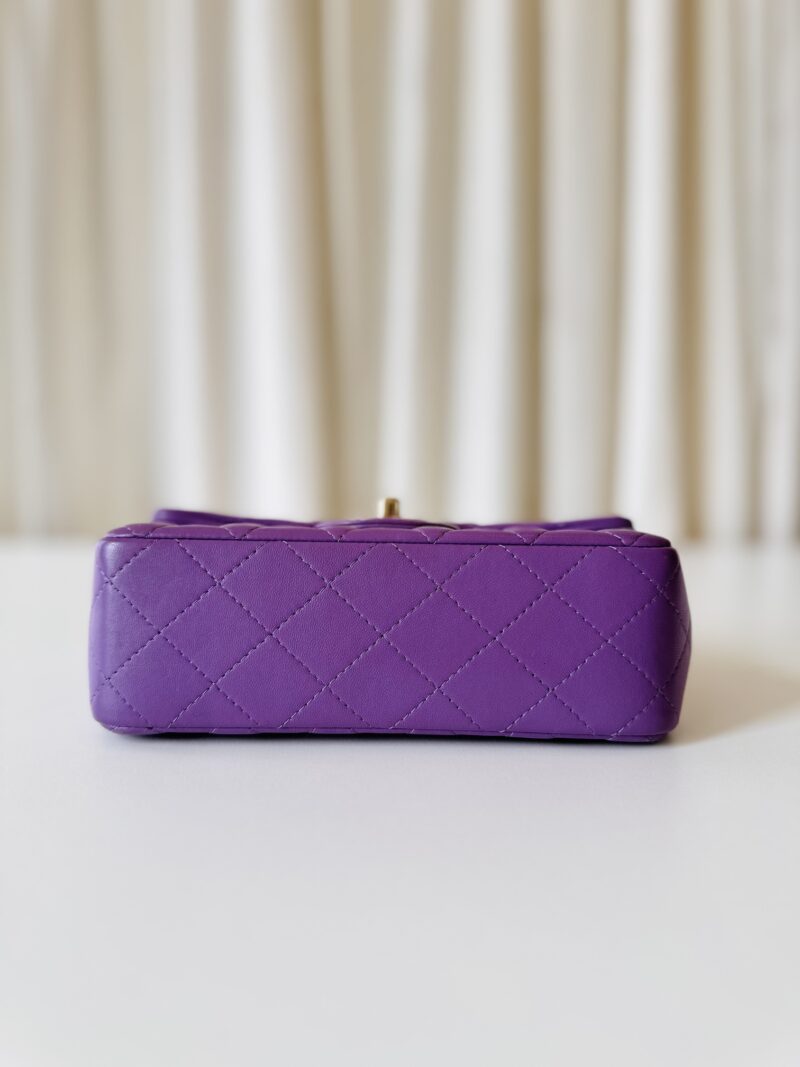 Chanel purple rectangular - Image 4