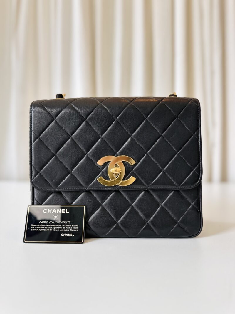Chanel large single flap bag - Image 12