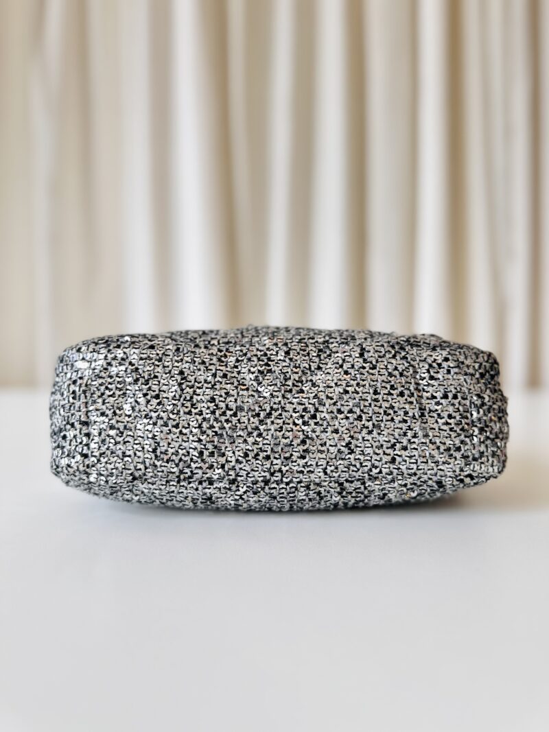 Chanel 19 silver sequin - Image 4