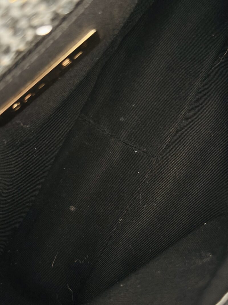 Chanel 19 silver sequin - Image 9