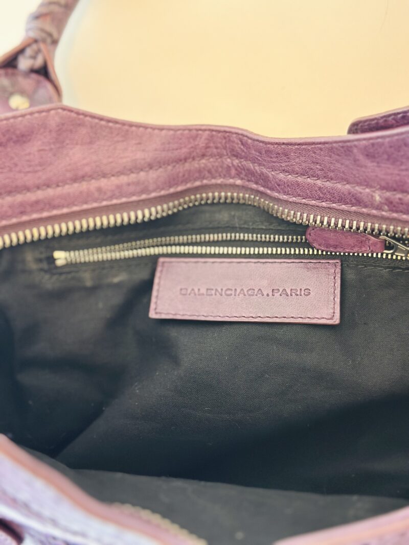 Balenciaga purple City bag - Image 3