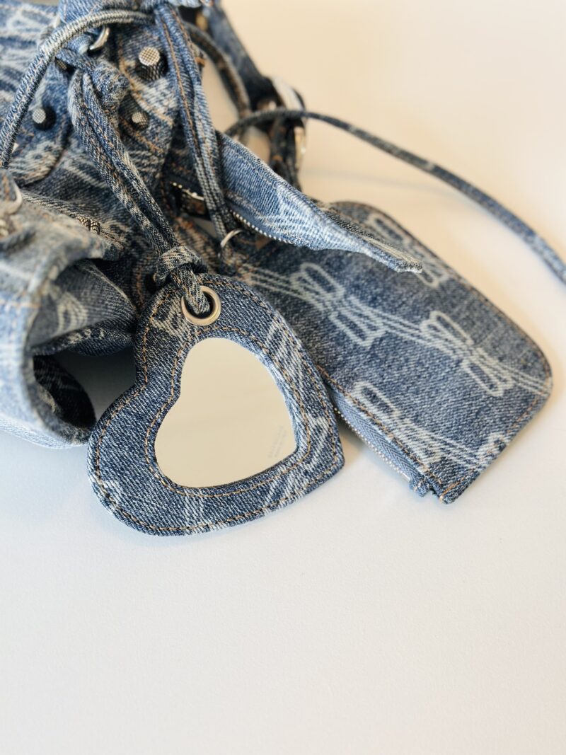 Balenciaga denim Neo Cagole XS bag - Image 6