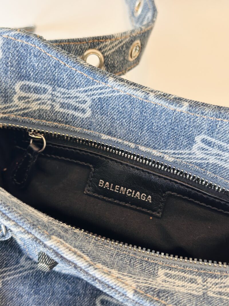 Balenciaga denim Neo Cagole XS bag - Image 3