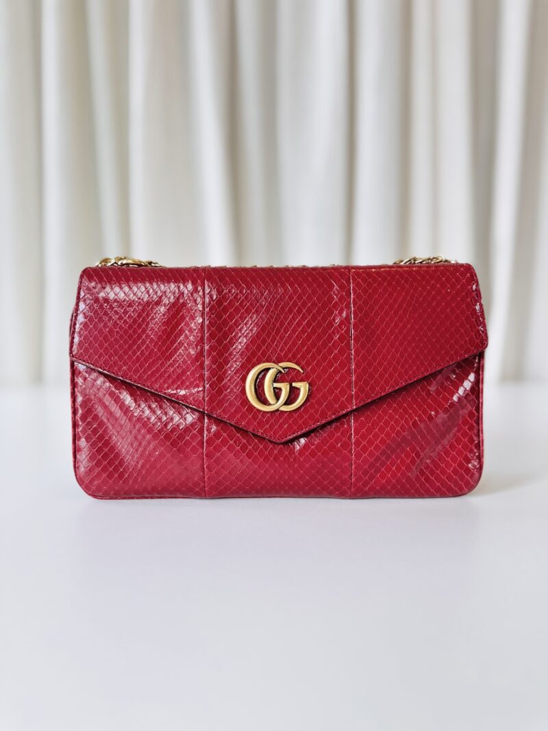 Gucci python crossbody