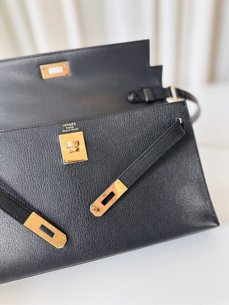 Hermes Kelly Elan Noir - Image 6