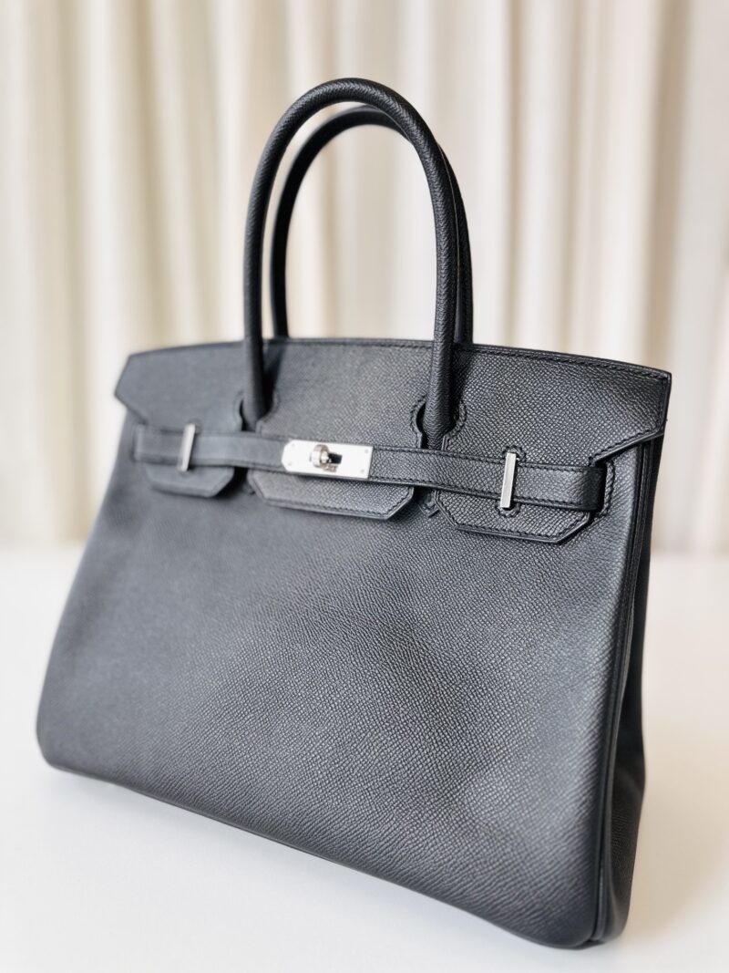 Hermes Birkin 30 Noir - Image 4