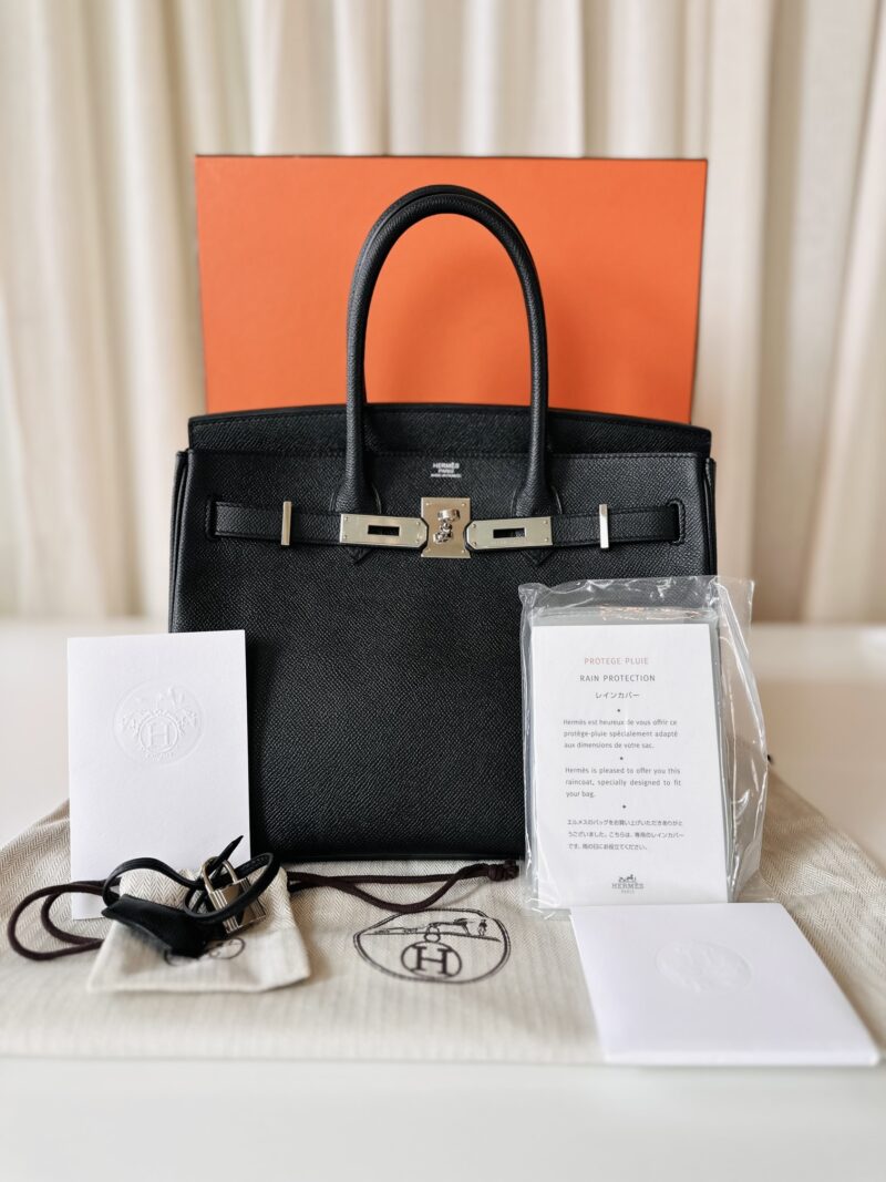Hermes Birkin 30 Noir - Image 13