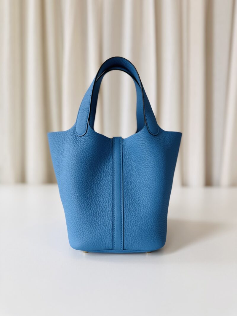 Hermes Picotin 18 Blue Zanzibar - Image 3