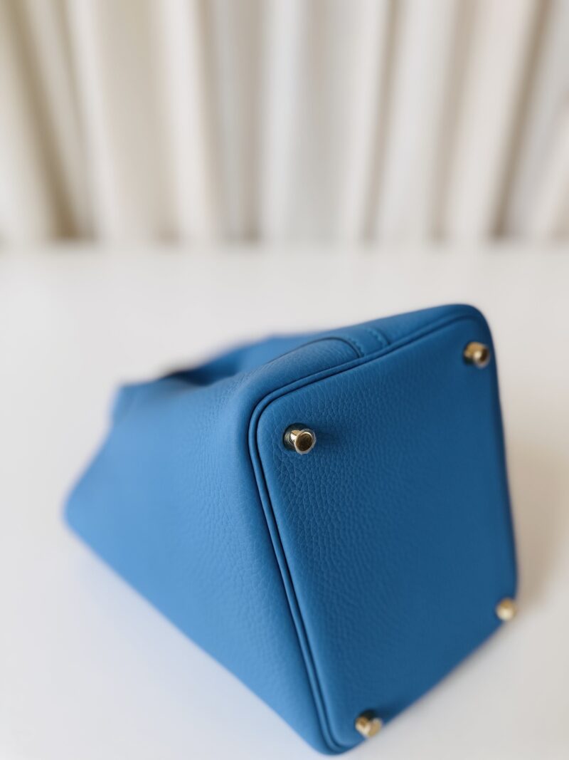 Hermes Picotin 18 Blue Zanzibar - Image 7