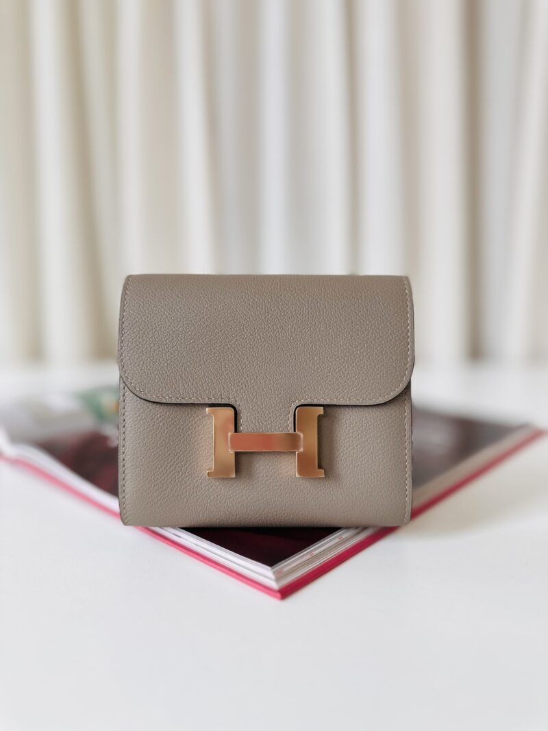 Hermes constance wallet etoupe - Image 4