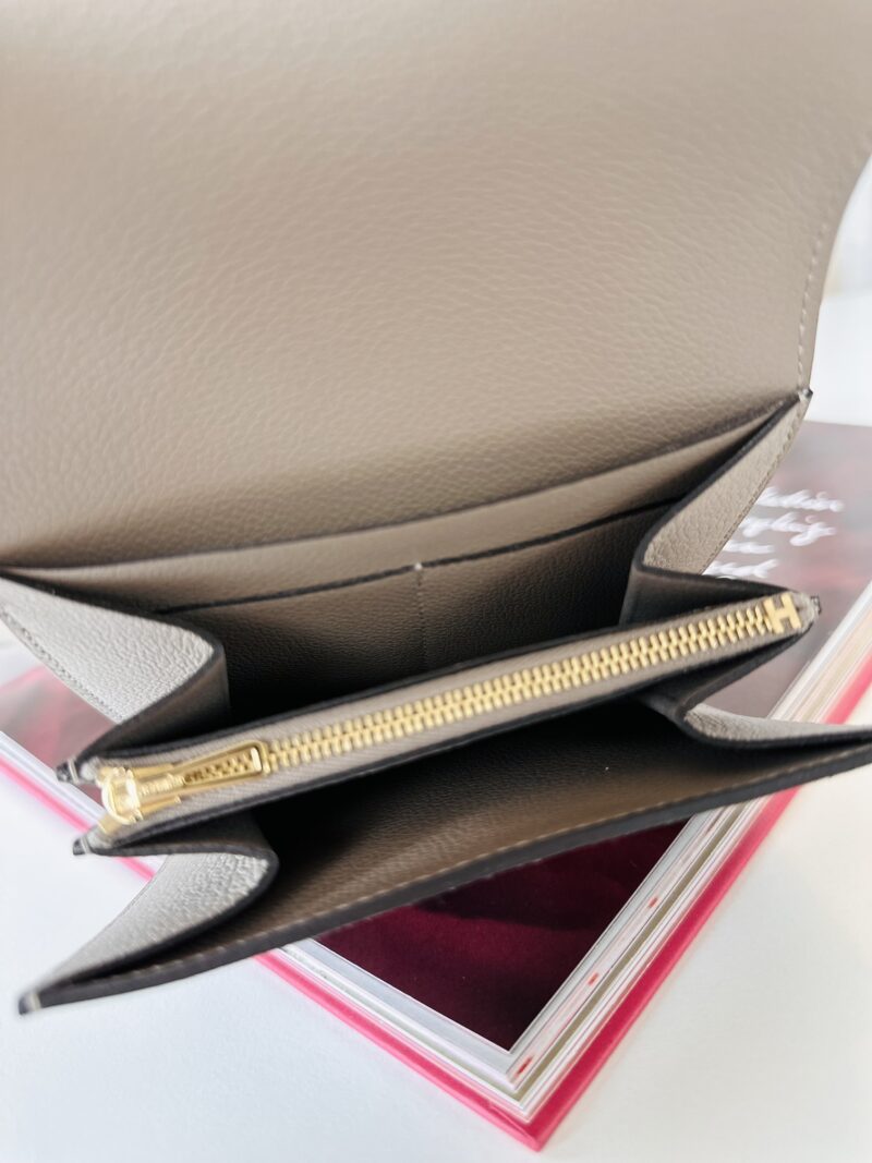 Hermes constance wallet etoupe - Image 5