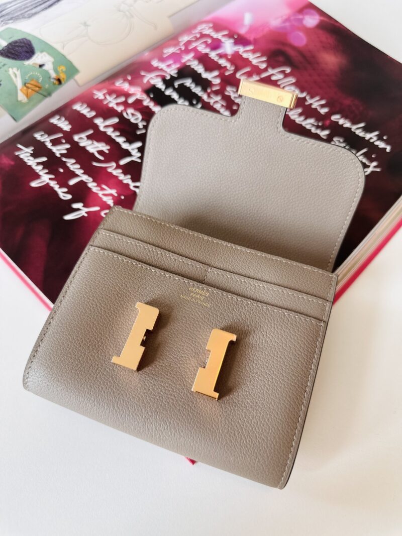 Hermes constance wallet etoupe - Image 6