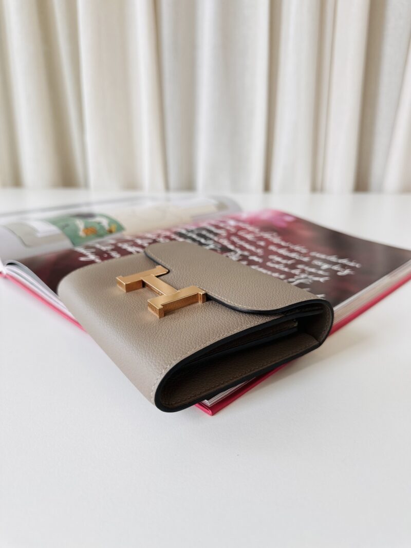 Hermes constance wallet etoupe - Image 11