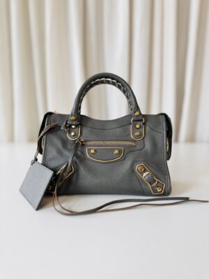 Balenciaga mini city bag grey