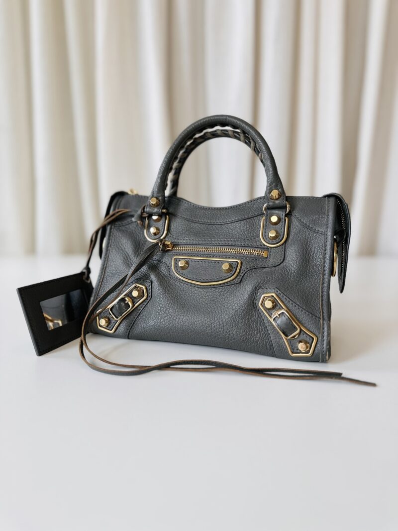 Balenciaga mini city bag grey - Image 2