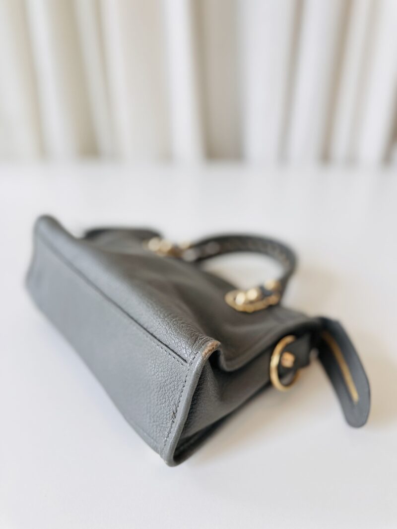 Balenciaga mini city bag grey - Image 8