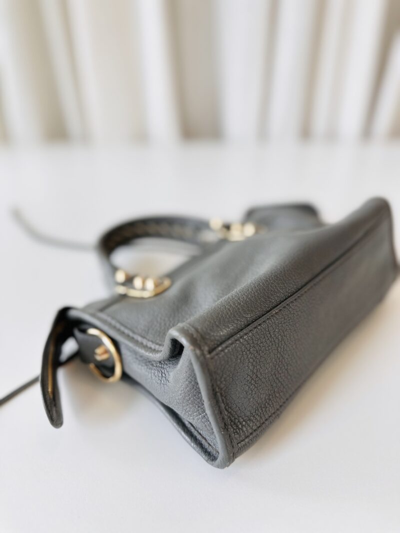 Balenciaga mini city bag grey - Image 9