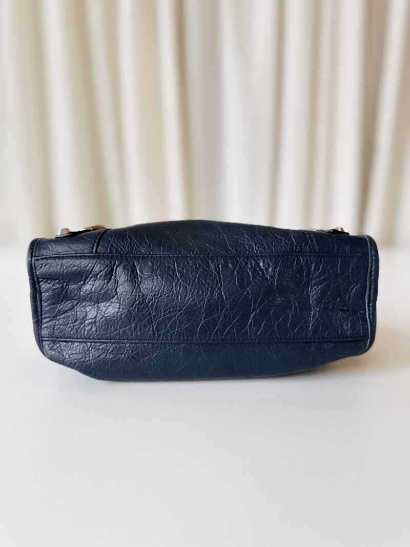 Balenciaga mini city bag navy - Image 4
