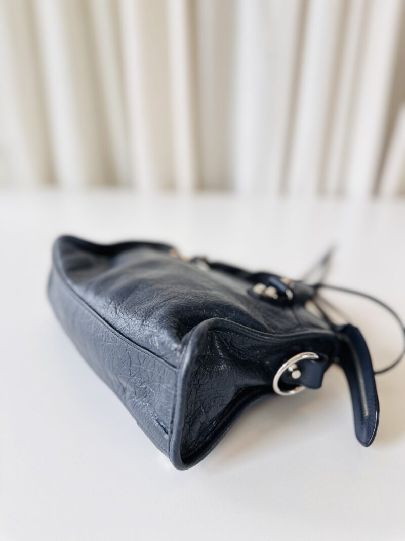 Balenciaga mini city bag navy - Image 8