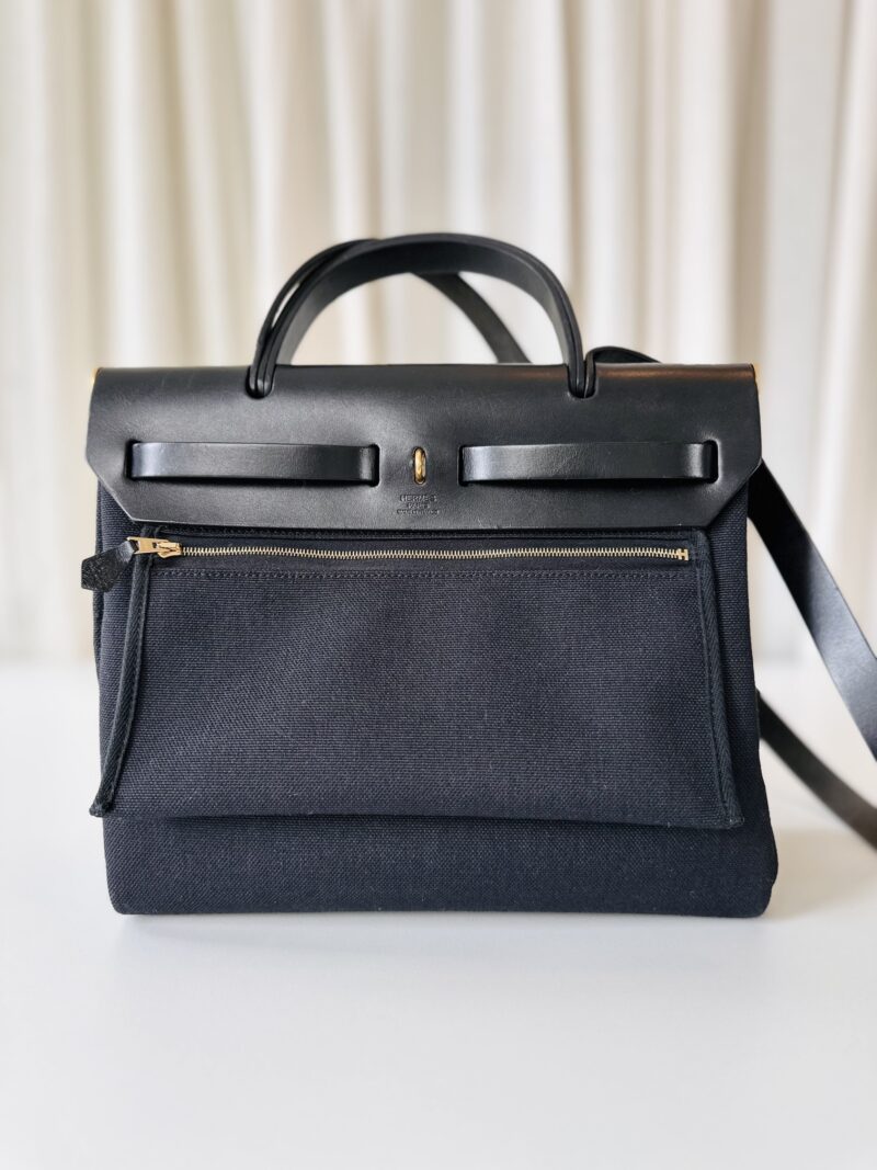 Hermes Herbag 31 Noir - Image 3