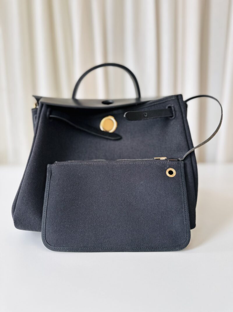 Hermes Herbag 31 Noir - Image 10