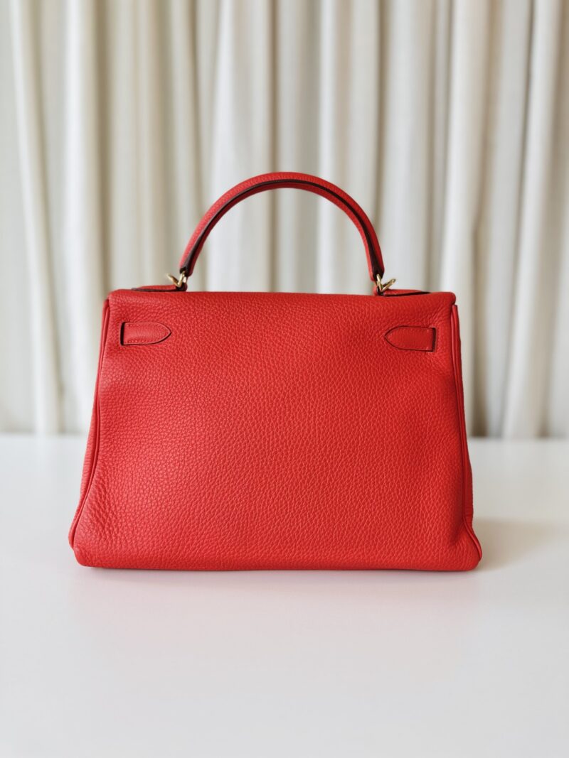 Hermes Kelly 32 capucine - Image 4