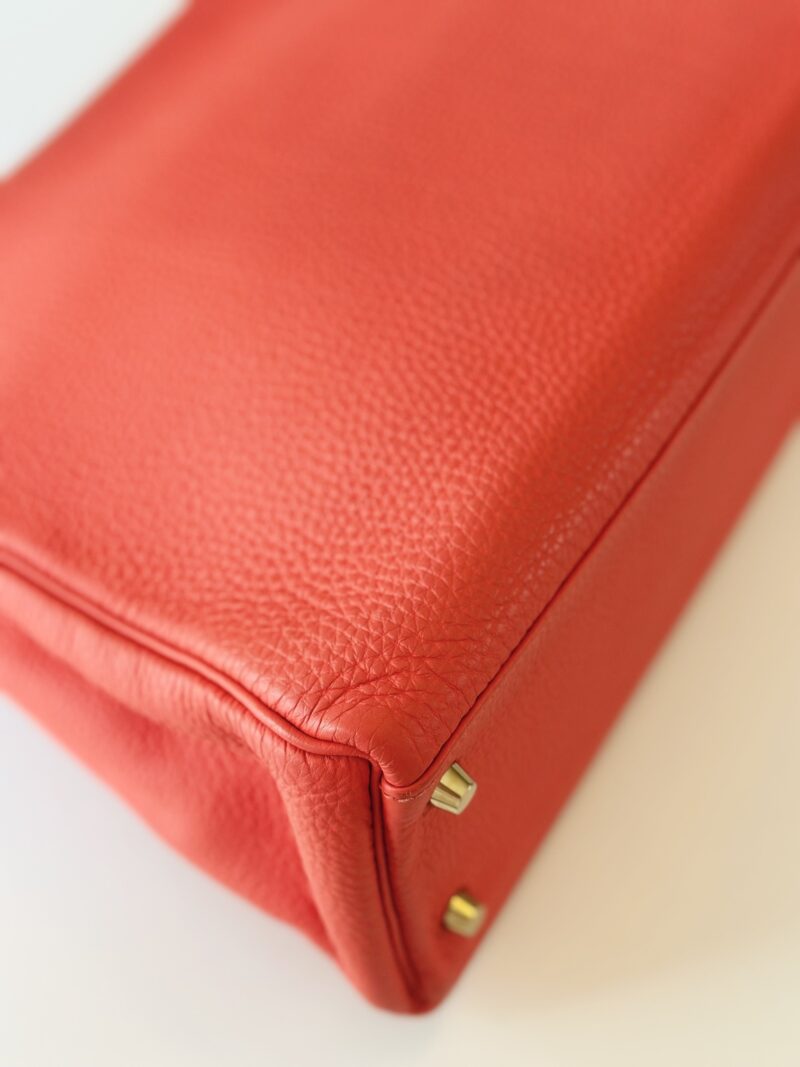 Hermes Kelly 32 capucine - Image 7