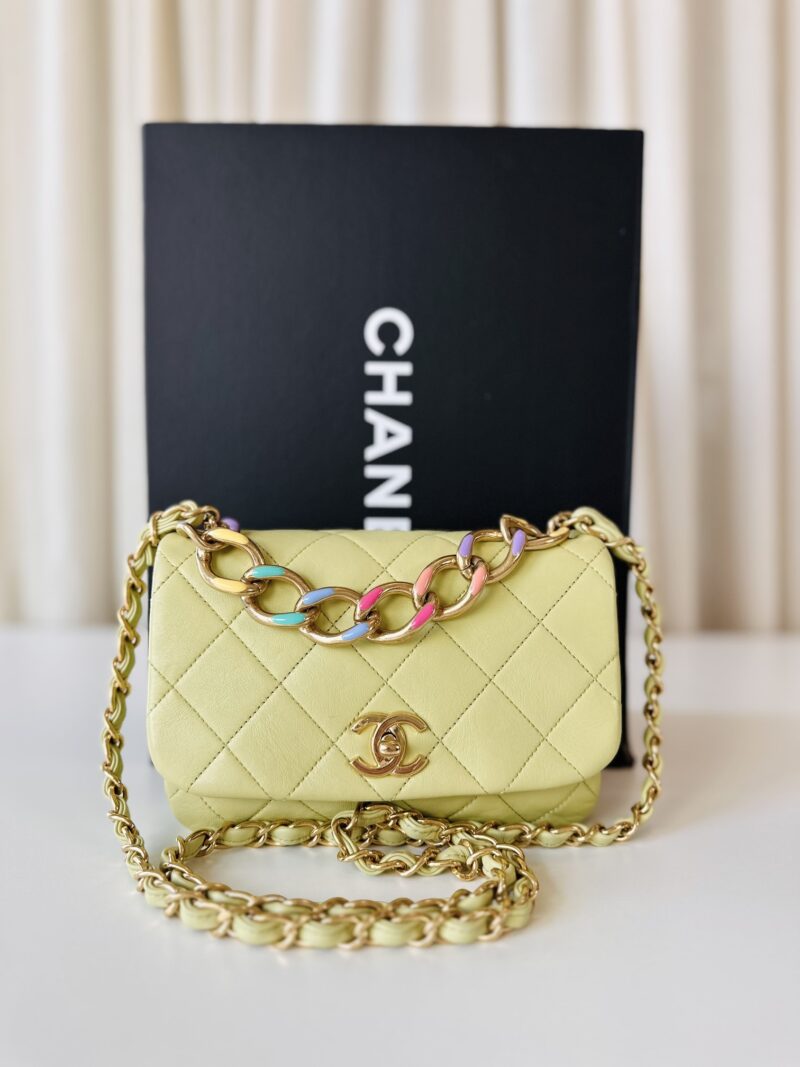 Chanel single flap bag - Image 12