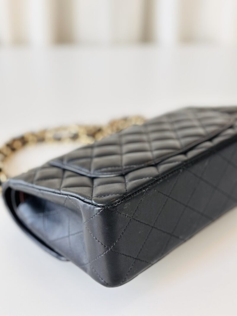 Chanel classic double flap bag small - Image 8