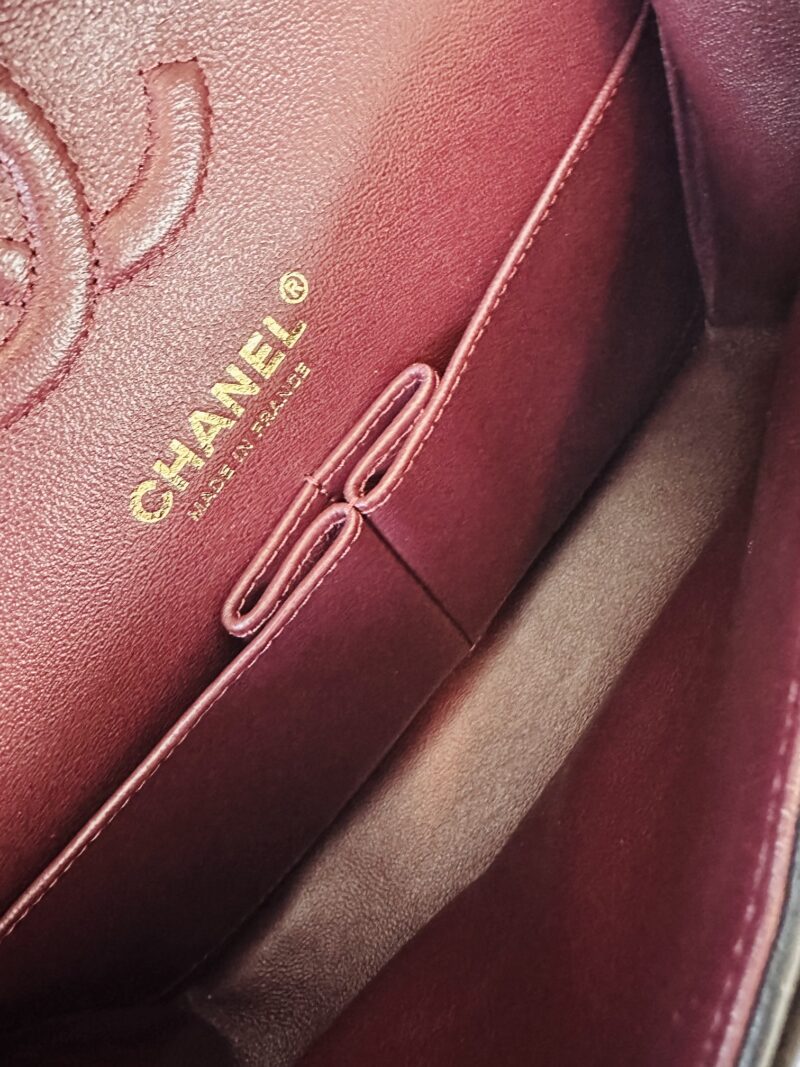 Chanel classic double flap bag small - Image 10