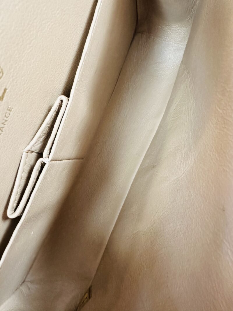 Chanel beige Classic double flap bag - Image 10