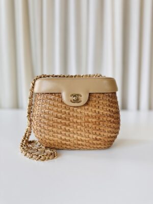 Rare Chanel wicker bag