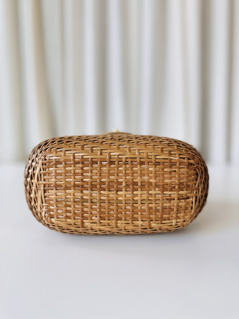 Rare Chanel wicker bag - Image 5