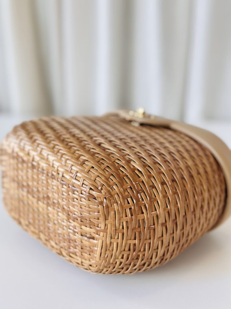 Rare Chanel wicker bag - Image 7